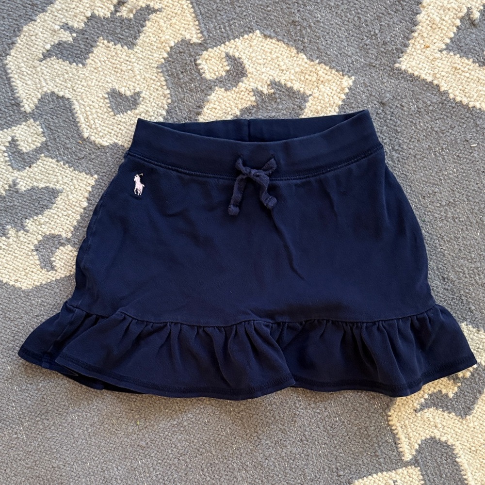 Polo by Ralph Lauren Dark Blue Mini Skirt